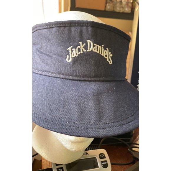 Jack Daniels New Era Hat Dupont Visor Pro Model USA Sun Visor Blue Green Bill - Picture 6 of 8